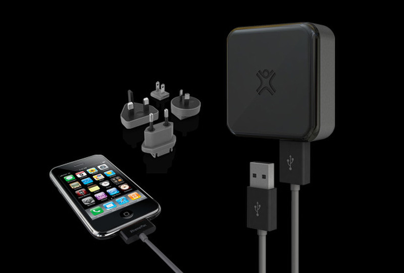 XtremeMac InCharge Home Plus Для помещений Черный зарядное для мобильных устройств