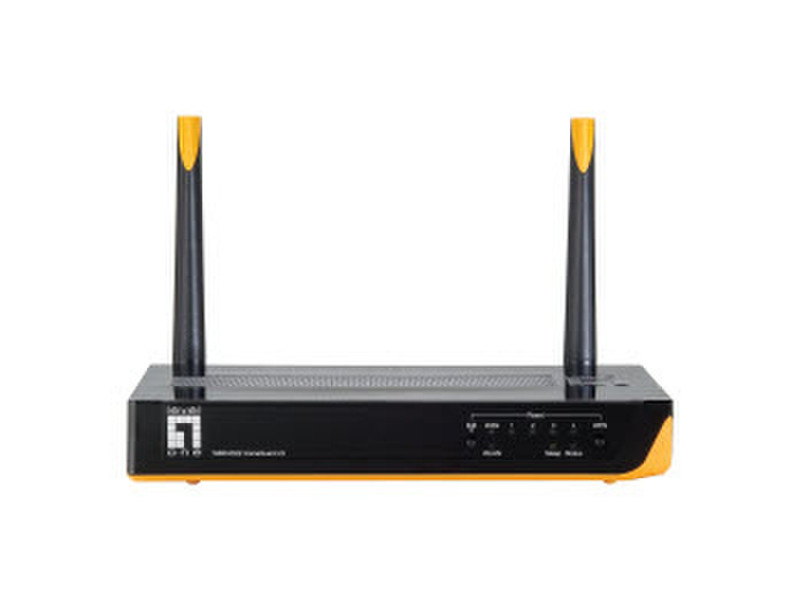 LevelOne WBR-6022 Черный, Желтый wireless router