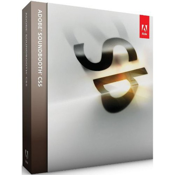 Adobe Soundbooth CS5, v. 3.0, Win, DVD Set, EN