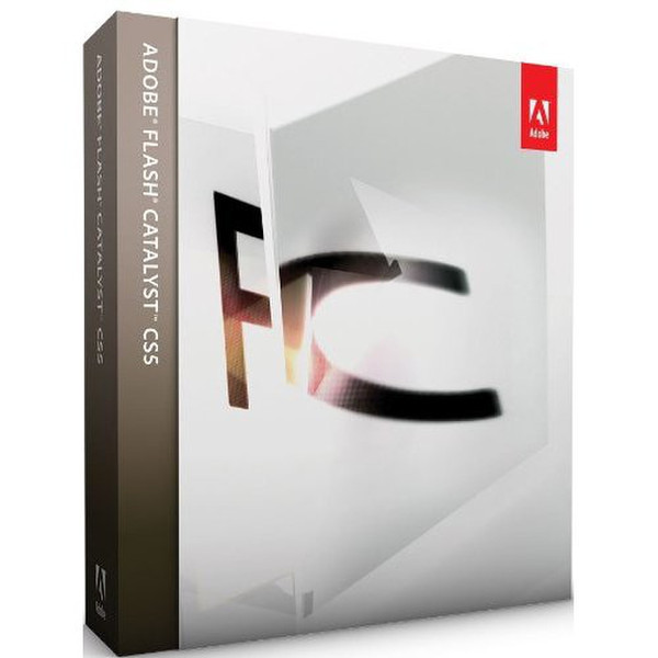 Adobe Flash Catalyst CS5, DVD Set, EN
