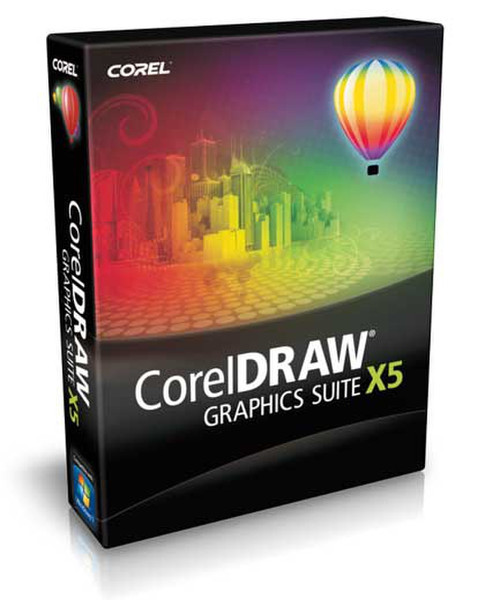 Corel CorelDRAW Graphics Suite X5, DocKit German software manual