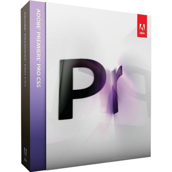 Adobe Premiere Pro CS5, Win, DVD Set, EN