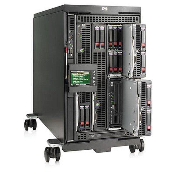 Hewlett Packard Enterprise BLc3000 Tower Enclosure with 4 AC Power Supplies 6 Fan Full ICE BL License computer case