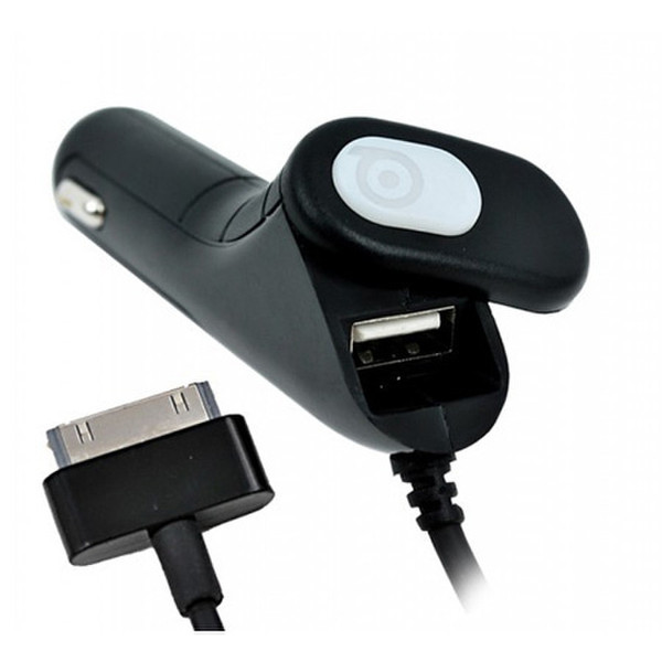 Dexim DCA136 Car charger for iPhone 3Gs/3G & Blackberry Авто Черный зарядное для мобильных устройств