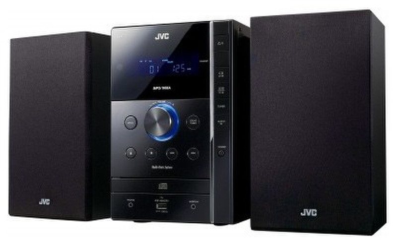 JVC UX-G375E Micro-Set 60W Schwarz Home-Stereoanlage