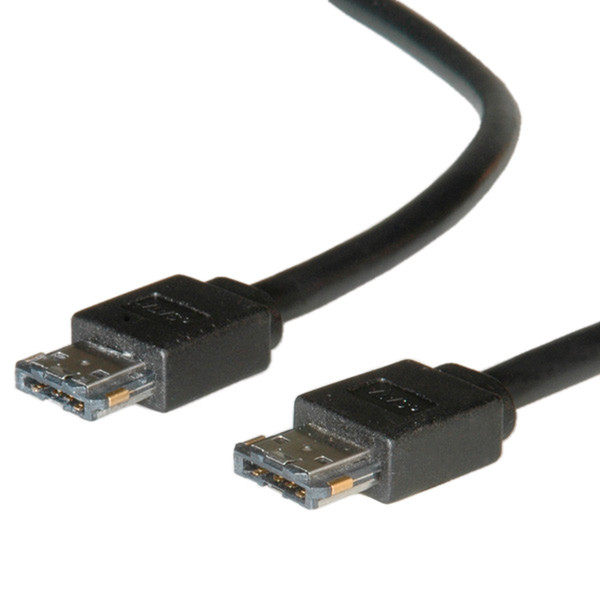 ROLINE External eSATAp 3.0 Gbit/s Cable, 5/12V 1 m SATA cable