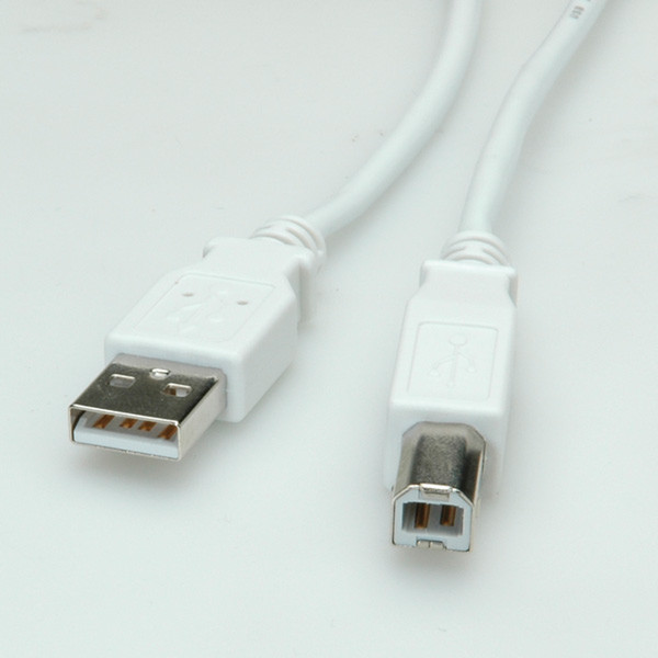 Value USB 2.0 Kabel, Typ A-B 0,8m