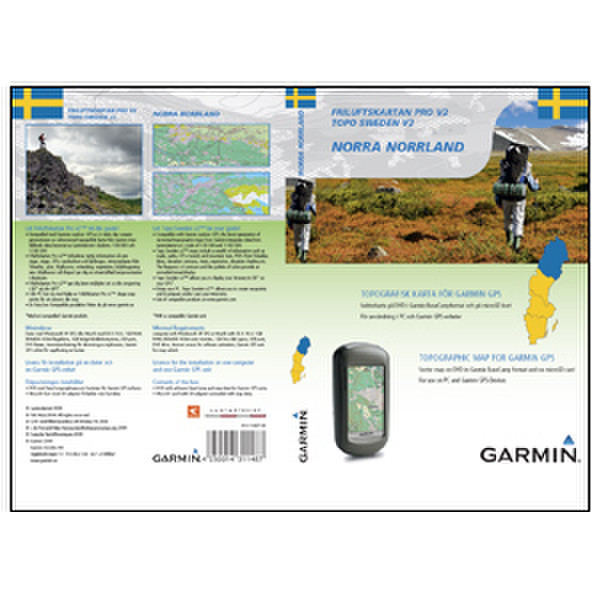 Garmin Friluftskartan Pro - Norra Norrland