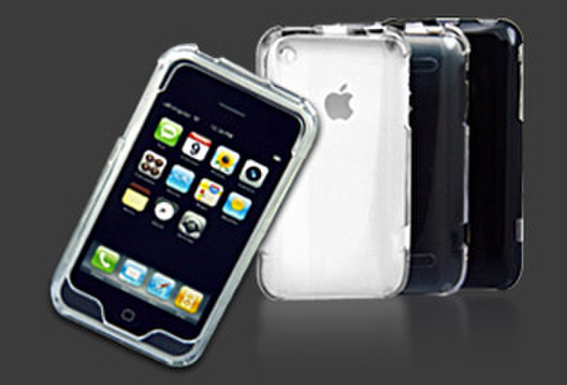 Dexim DLA086 iPhone 3GS crystal case bundle pack Multicolour