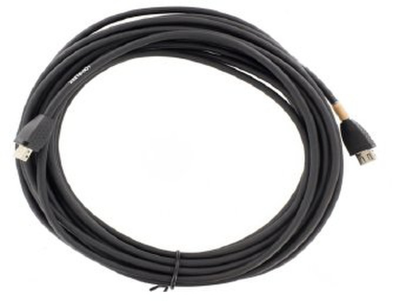 Polycom 2457-23216-001 7.62м Черный сетевой кабель