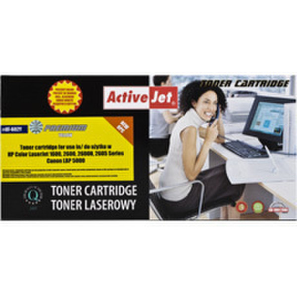 ActiveJet AT-602Y 2000страниц Желтый тонер и картридж для лазерного принтера