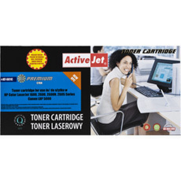 ActiveJet AT-601C 2000pages Cyan laser toner & cartridge