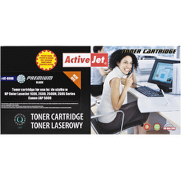 ActiveJet AT-600B 2500страниц Черный тонер и картридж для лазерного принтера
