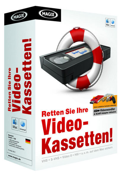 Magix Retten Sie Ihre Videokassetten! (Mac OS)