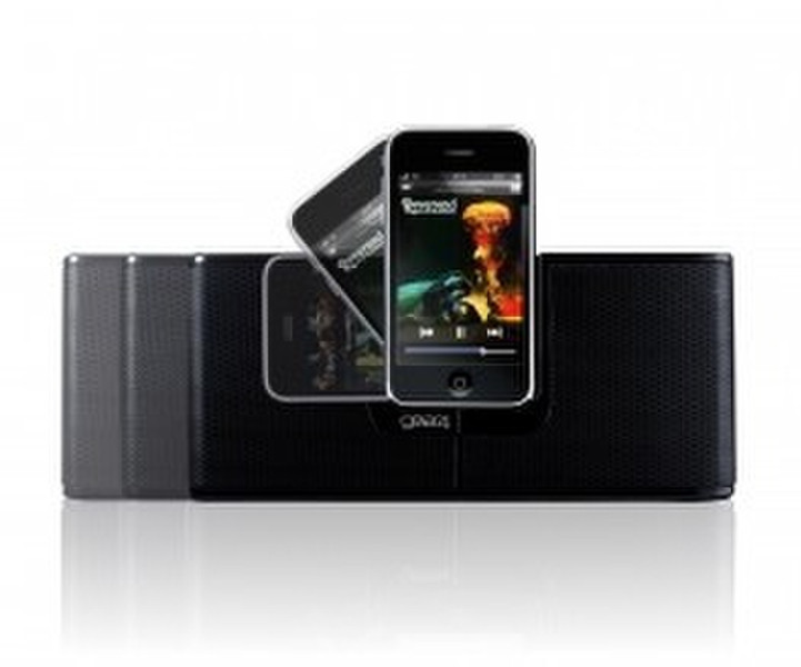 GEAR4 Portable speaker 2.0channels Black docking speaker