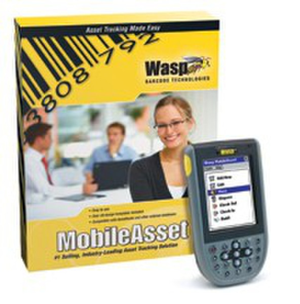 Wasp Asset Management Solution + WPA1200 unlimitedBenutzer Barcode-Software
