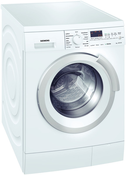 Siemens WM10S422IT Отдельностоящий Фронтальная загрузка 8кг 1000об/мин A+ Белый стиральная машина