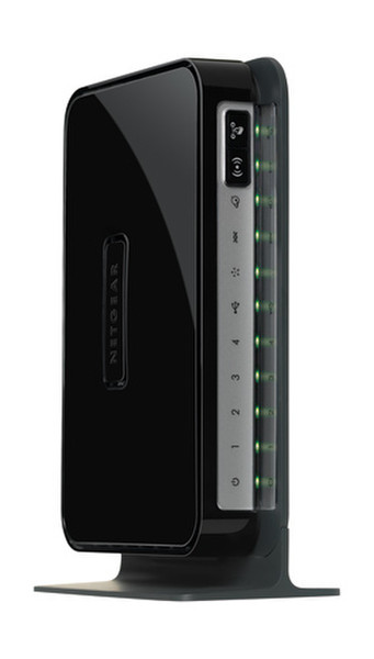 Netgear DGN2200 Fast Ethernet Black wireless router