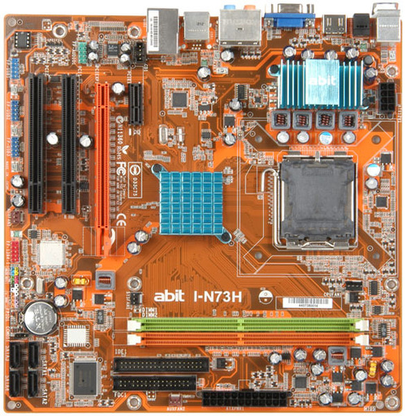 abit I-N73H Socket T (LGA 775) Micro ATX motherboard
