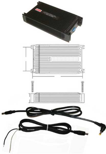 Lind Electronics PA1555-2123 Schwarz Netzteil & Spannungsumwandler