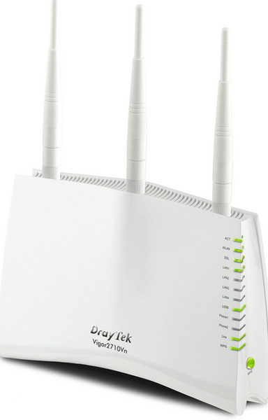 Draytek Vigor2710Vn Schnelles Ethernet Weiß WLAN-Router