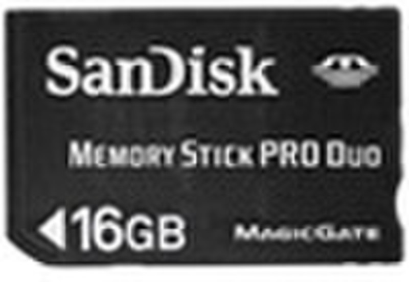 Sandisk Memory Stick Pro Duo 16GB 16GB Speicherkarte