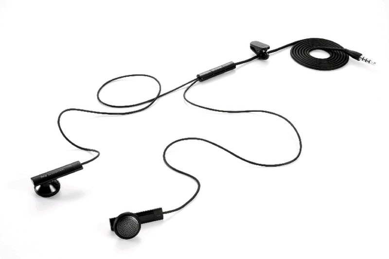HTC RC E160 Binaural Wired Black mobile headset