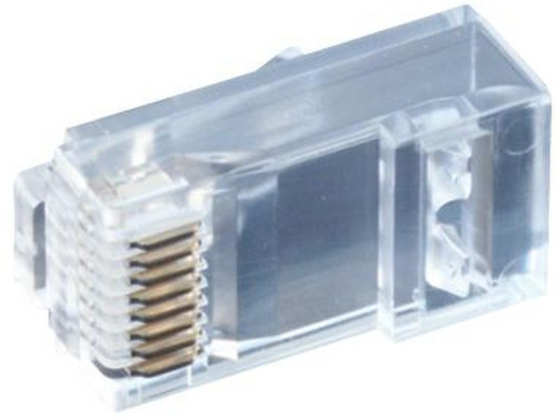 MCL RJ-45U6-10 RJ45 Transparent wire connector