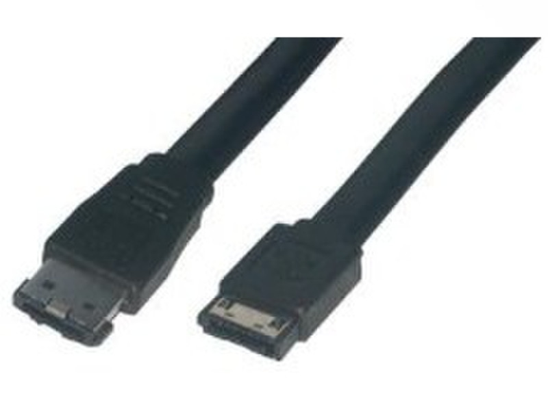MCL MC552A-1M SATA Черный кабель SATA