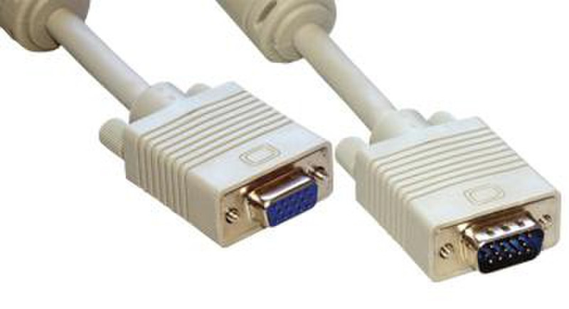 MCL MC341B-25M 25м VGA (D-Sub) VGA (D-Sub) Белый VGA кабель