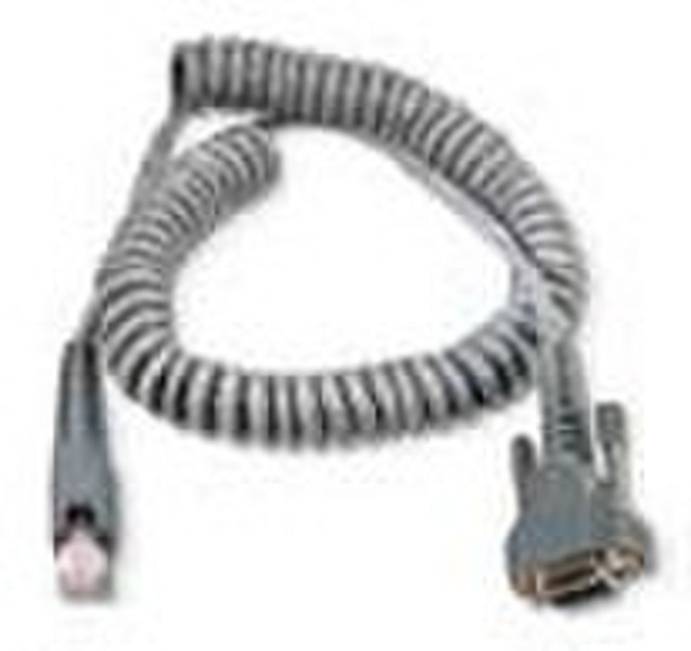 Intermec RS232 Powered Cable 2м RS232 Серый кабель последовательной связи