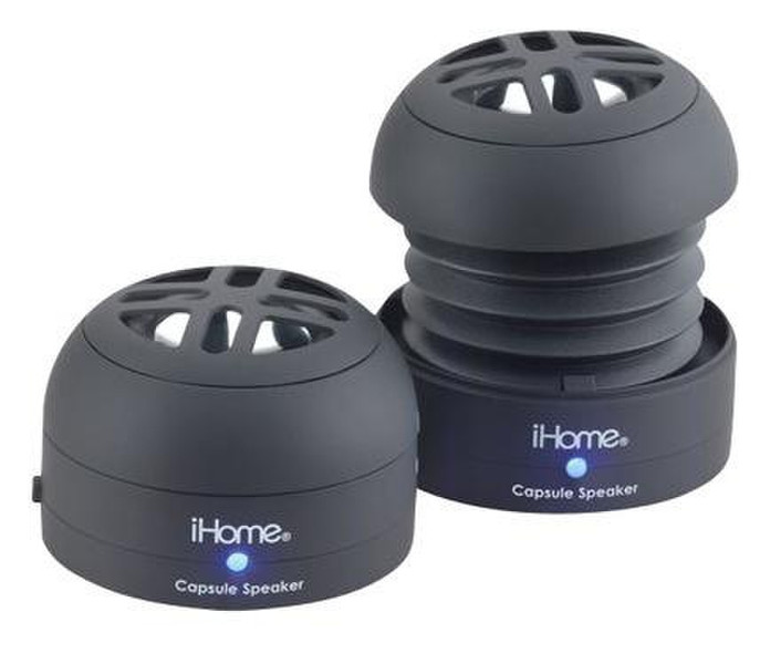 iHome iHM77 2.0channels Black docking speaker