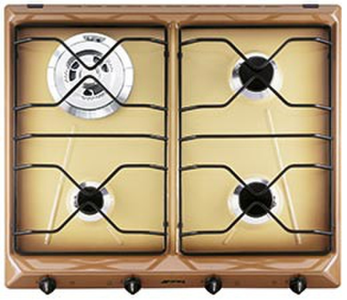 Smeg SRV564TF3 Встроенный Gas hob плита