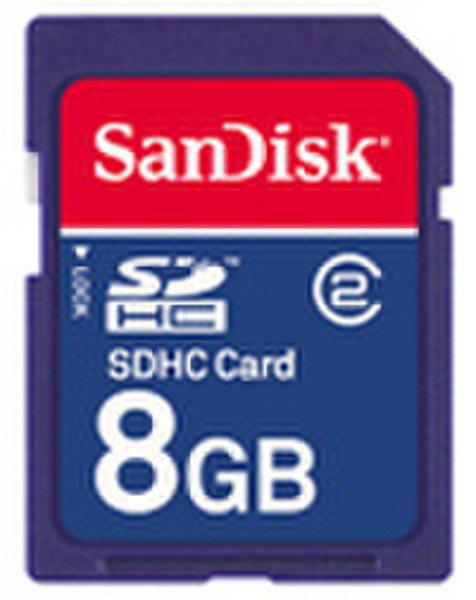 Sandisk Standard SDHC 8GB 8GB SDHC memory card