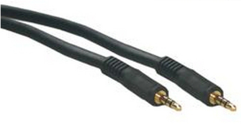 MCL MC712HQ-15M 15м 3,5 мм 3,5 мм Черный аудио кабель