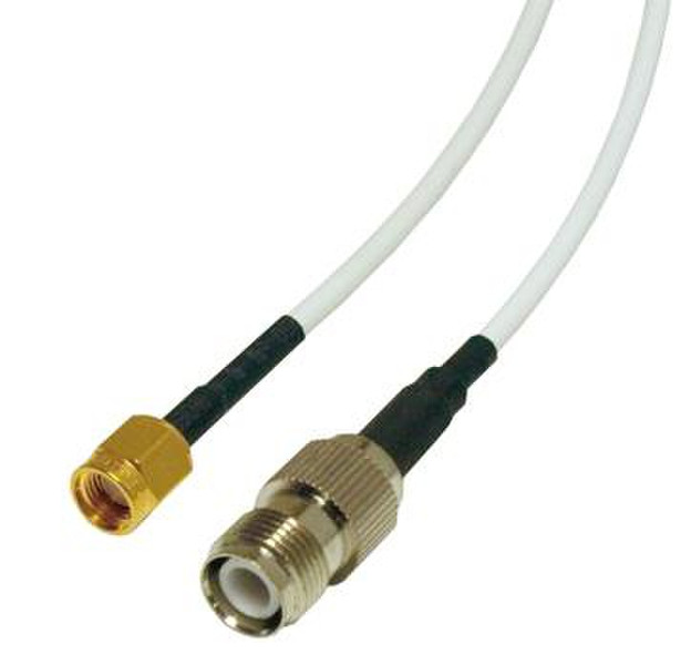 MCL MC786-1M 1м TNC RP-SMA Белый коаксиальный кабель