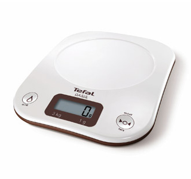 Tefal Oasis Electronic kitchen scale Белый