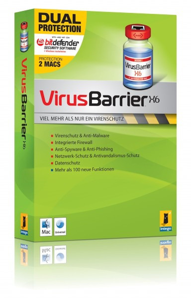 Intego VirusBarrier X6 Dual Protection