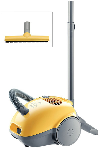 Bosch BSD2822 Cylinder vacuum cleaner 3.5L 1600W Yellow vacuum