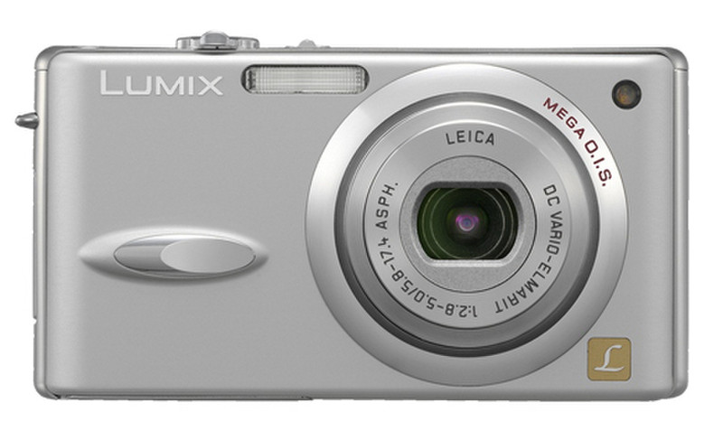 Panasonic Lumix DMC-FX8 Kompaktkamera 5MP 1/2.5Zoll CCD 2560 x 1920Pixel Silber