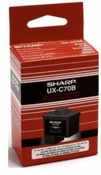 Sharp UXC70BK Black ink cartridge