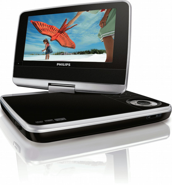 Philips PD7020/12 Проигрыватель Черный, Cеребряный DVD-плеер