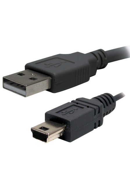 Perfect Choice Cable USB 2.0 - 1.8 m A(M)/Mini B(M) 1.8m USB A Mini-USB B Schwarz USB Kabel