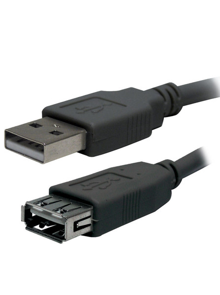 Perfect Choice Cable de Extension USB 2.0 - 1.8 m (A(M)/A(H)) 1.8м USB A USB A кабель USB