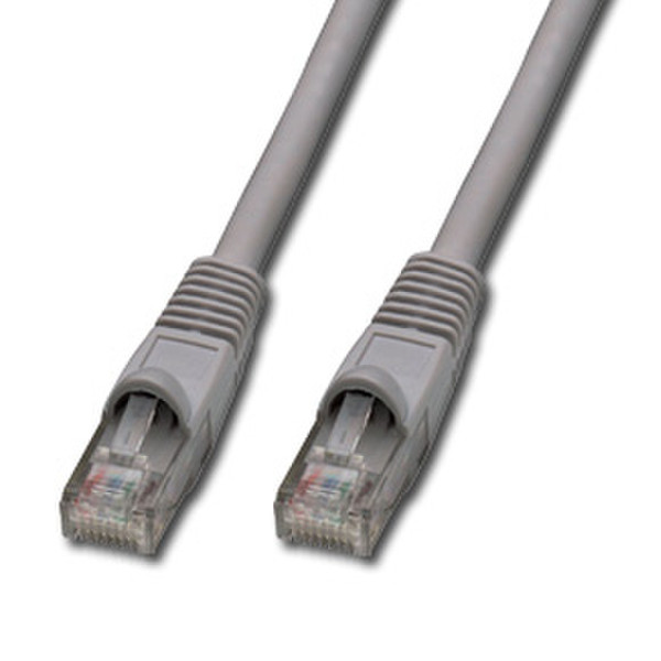 Lindy 10m CAT5e UTP Cable 10m Grau Netzwerkkabel