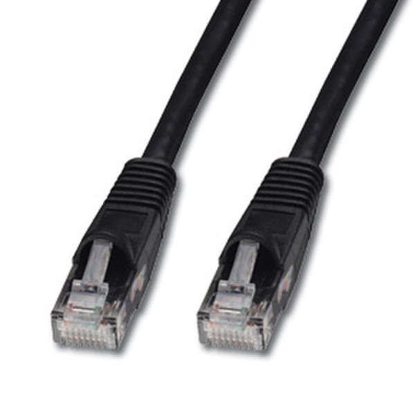 Lindy 2m CAT6 UTP Cable 2м Черный сетевой кабель