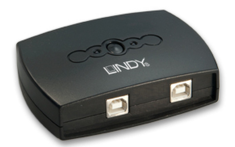 Lindy USB Switch - USB 2.0 AutoSwitch Проводная коммутатор принтеров