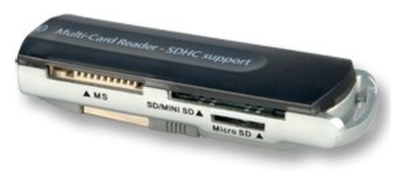 Lindy USB 2.0 Card Reader USB 2.0 Черный устройство для чтения карт флэш-памяти