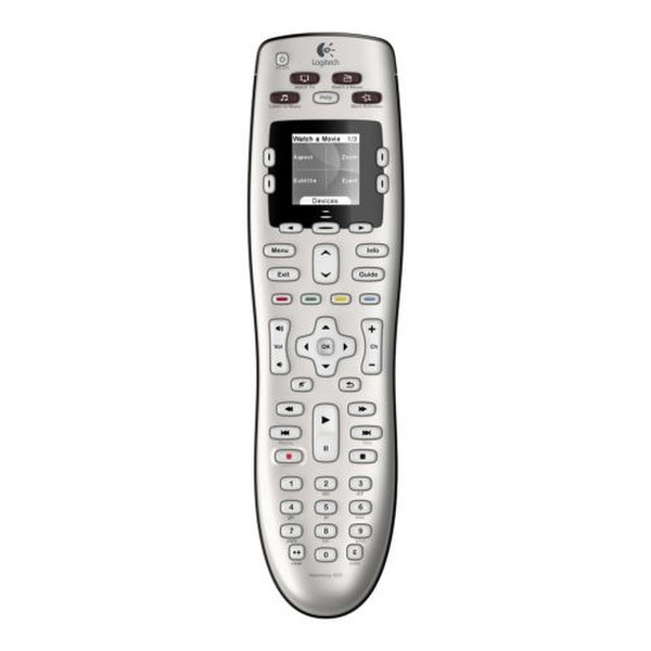 Logitech Harmony 600 Silver remote control