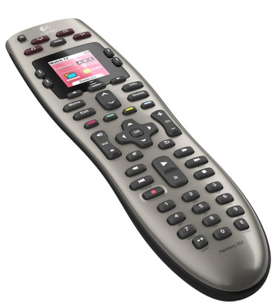 Logitech Harmony 650 Grey remote control